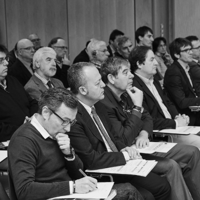 Jornada de entrega del Premio de Periodismo EuroBasque al profesor de la UPV/EHU Iñigo Bullain López en el Parlamento Vasco, Vitoria-Gasteiz, 2016